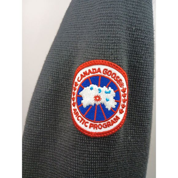 Canada Goose Women's Black WindBridge Full Zip Sweater Jacket Size XS 6834L - Picture 3 of 6